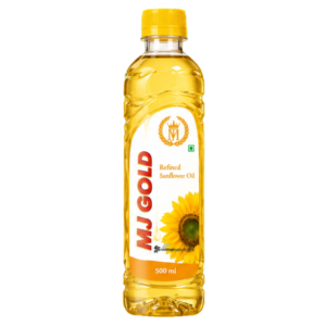 MJ Gold Refined Sunflower Oil - 500 ml